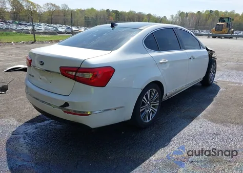 2015 Kia Cadenza Premium z USA, uszkodzony, nr VIN KNALN4D71F5192616